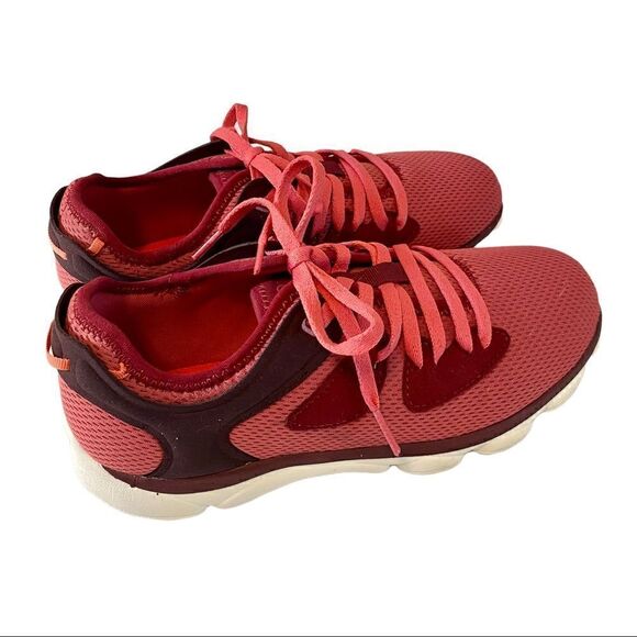 Easy Spirit Wide Width Dark Pink Rally2 Walking Shoes. - Picture 7 of 7